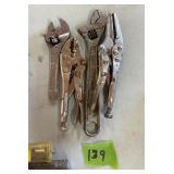 Adjustable Wrenches And Vice Grips