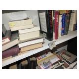 Entire contents of shelf (books)