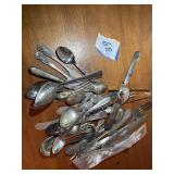 Silver plate utensils