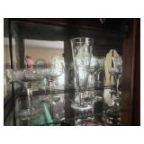 Crystal and china, no cabinet
