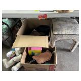 Contents under table
