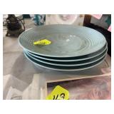 Four Royal Doulton dinner plates