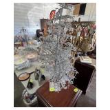 Decorative silver tree