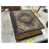 Large ornate Holy Bible
