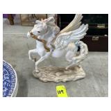 Unicorn Pegasus winged horse decoration