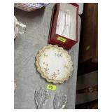 Crystal stemware and dishes