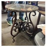 Marble top table