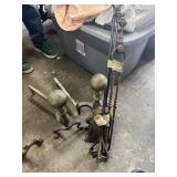 Fire poker and decoration