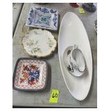 Assorted dishes and plates
