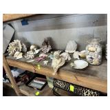 Assorted shell decorations