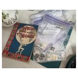 Stamp almanac and stamps