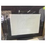 Sketch, framed