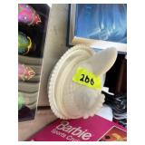 Milk glass rooster container