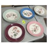 Hand-painted plates