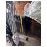 Stroller and vacuum