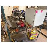 wire shelf with msc itemson 2 & 3 shelf
