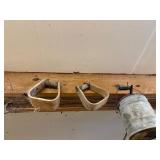 Saw Bucket oil gin msc items up above hanging