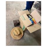 Box Books Straw Hats Msc can