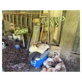 Contents under Shed