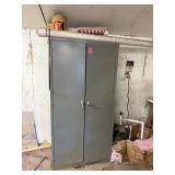 2 Door Cabinet with contents