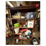 shelf with contents