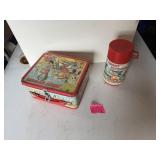vintage disney express lunch box,Disnry thermas