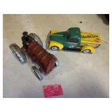 vintage mountain dew truck cast iron tractor