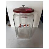 Lance Cookie Jar with lid vintage