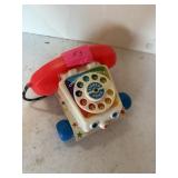 Fisher price Phoneand Peanuts plastic thermos