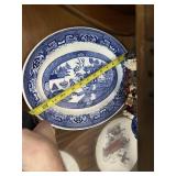 Blue Ridge Hand-Painted Serving Dish