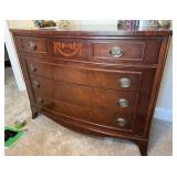 Five-Drawer Mahogany Dresser