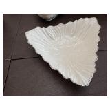 Lenox Leaf-Shaped Candy Dish Signed Special