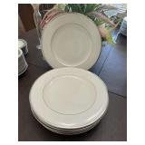 Eight Syracuse China Countess Dinner Plates Made