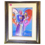 PETER MAX ï¿½Angel with Heartï¿½
