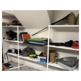 Contents of Shelves