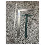 Measuring Tools, Yardstick, Square