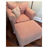 Reading Chair with Ottoman