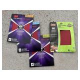 (4) packs of Sandpaper