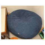 Very Large Blue Bean Bag