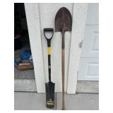 (2) Shovels