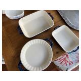 (3) STAUB Bakeware Dishes