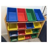 Childs 16 Bin Organizer with stand