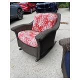 Outdoor Patio Chair with Cushions