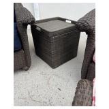 Outdoor Patio Side Table w/ Storage