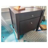 Two Drawer End Table