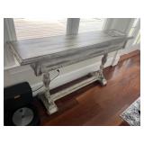 Gray Window Table