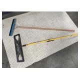 Mop and Squeegee with Long Handle