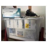 Tote Full Of Lightbulbs, LED