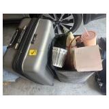 Suitcase And Contents Of Picture