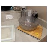 Cutting Board And Large Bowls